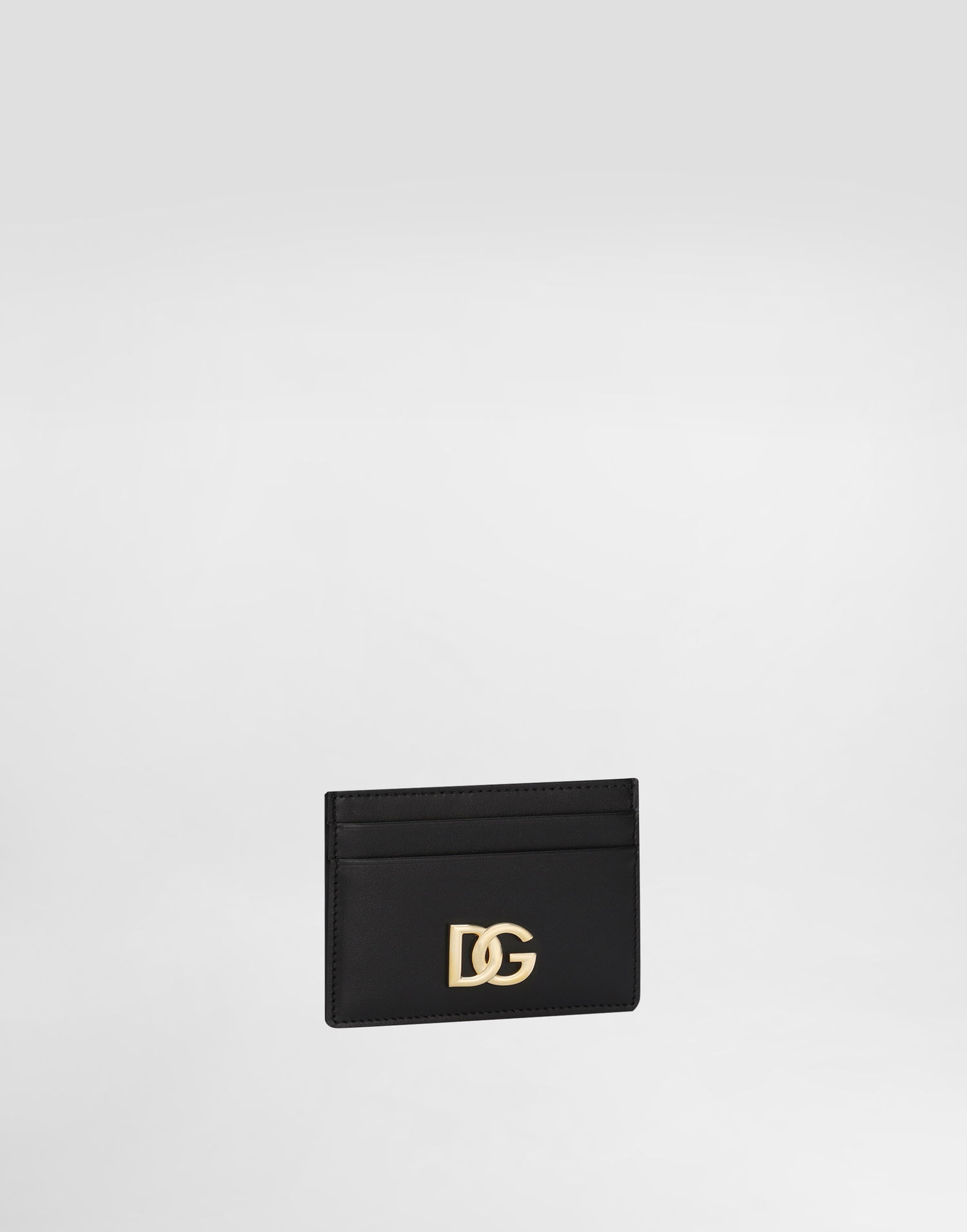 Peňaženka Dolce & Gabbana Calfskin Card Holder With Dg Logo Onesize Čierna | BI0330AW57680999, 1