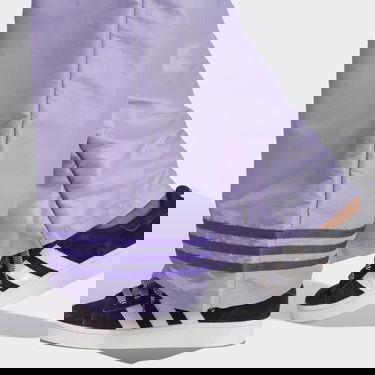 Nohavice adidas Originals Pant Wide Leg Fialová | IC5443, 2