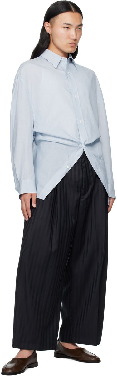 Košeľa HED MAYNER Hed Mayner Modified Shirt Modrá | HMMB60013A-HB166, 3