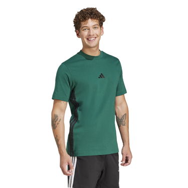 Tričko adidas Performance Men's 3-Stripes Sports T-Shirt Zelené | JD1905, 3