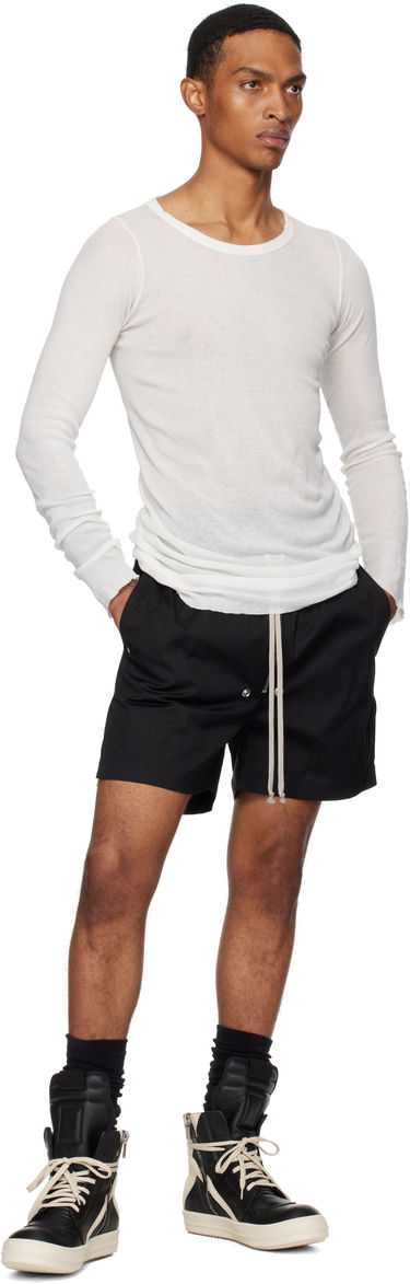 Šortky Rick Owens Concordians Bela Boxers Shorts Čierna | RU02E1391 TE, 3