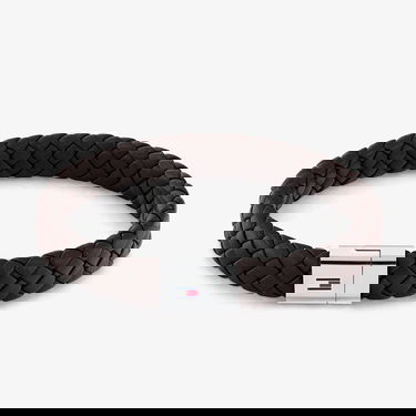 Náramok Tommy Hilfiger Braided Leather Bracelet with Clasp Hnedá | 2790330, 1