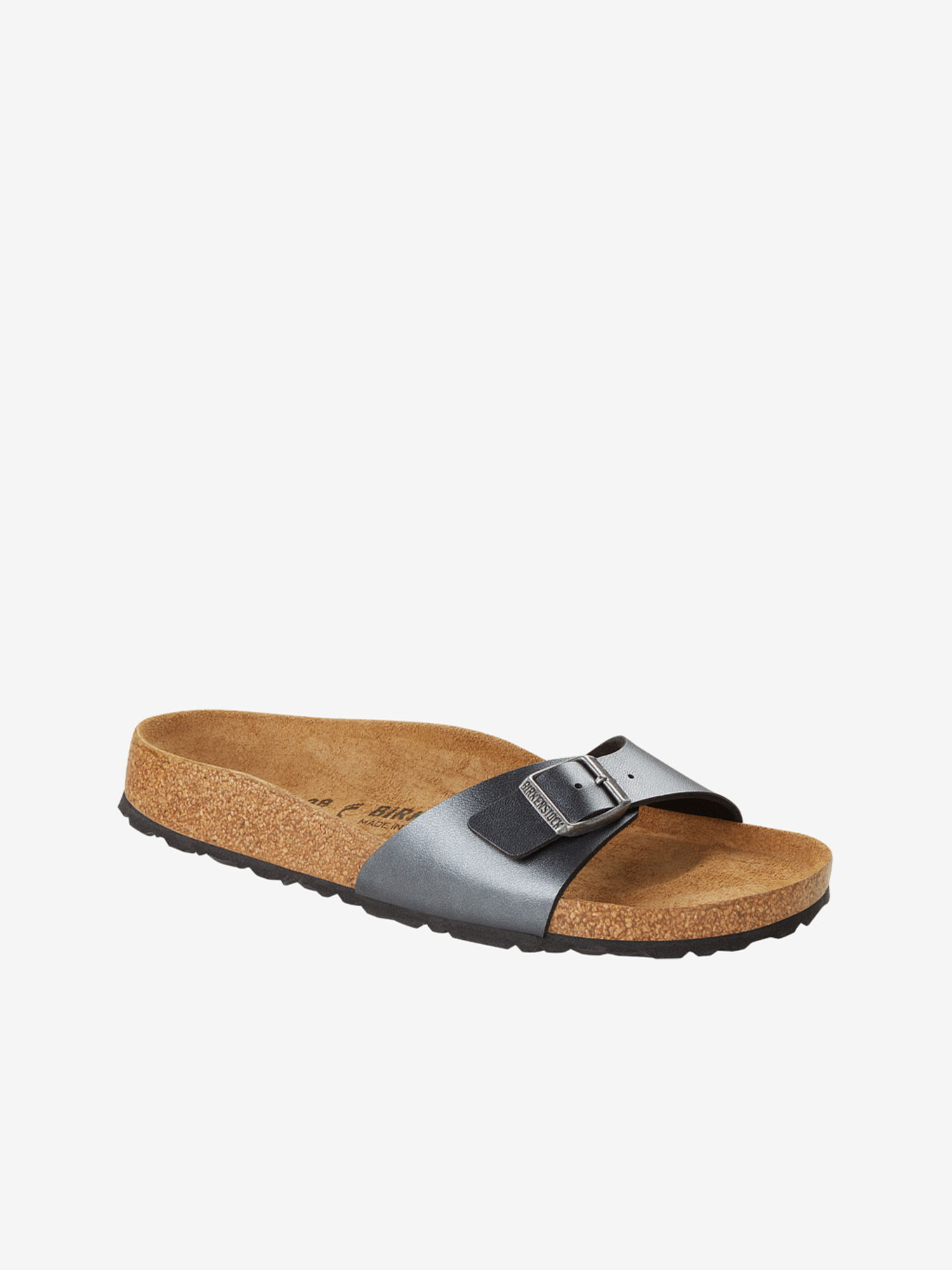 Tenisky a topánky Birkenstock Madrid Šedá | 1021532_Metallic Black, 0