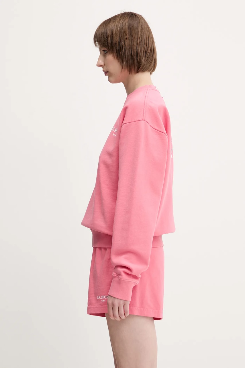 Mikina Sporty & Rich Sporty & Rich Wimbledon Sweatshirt Ružová | ST071612201P139, 1