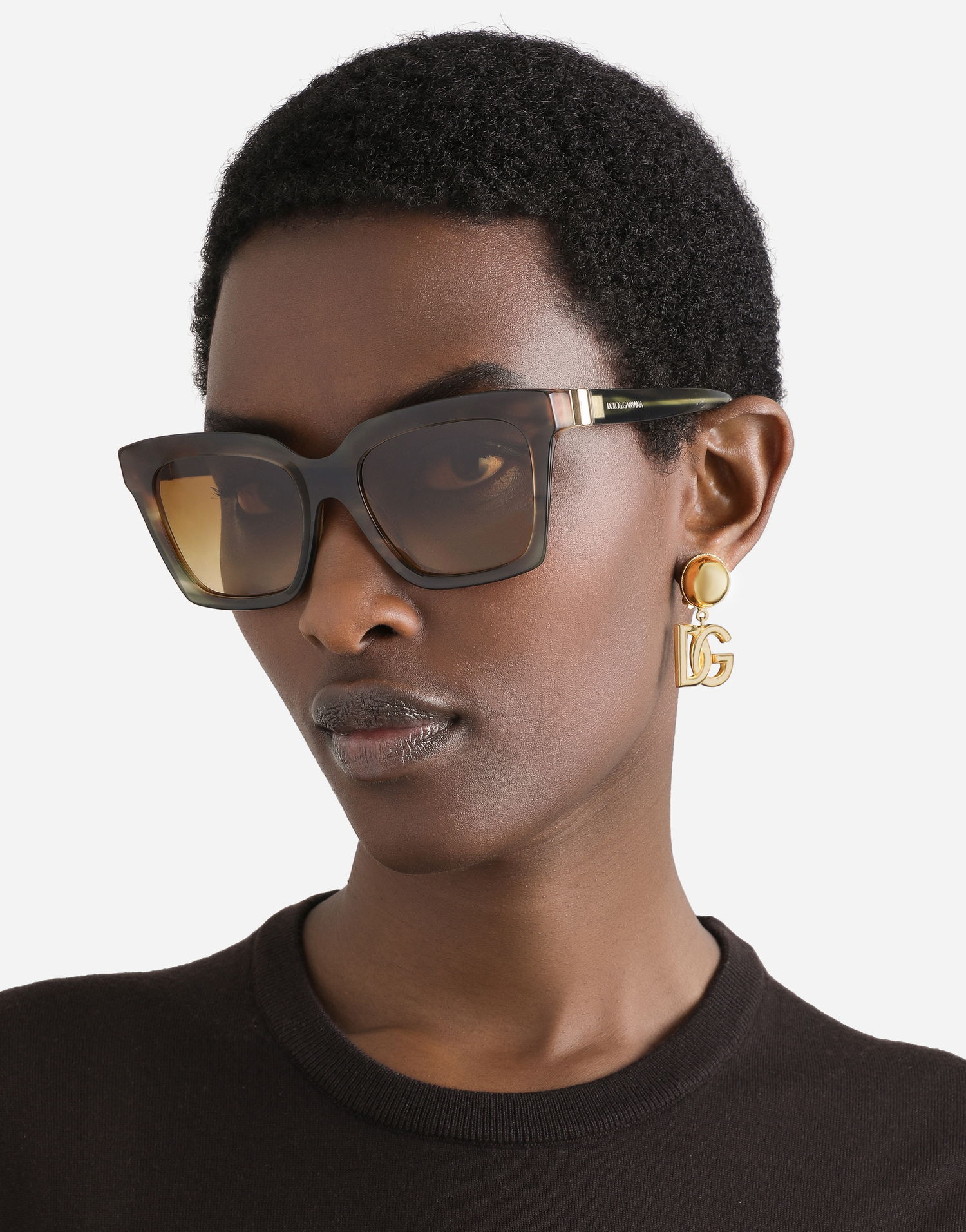 Slnečné okuliare Dolce & Gabbana Dolce & Gabbana DG Hinge Square Sunglasses Hnedá | VG4498VP62L9V000, 1