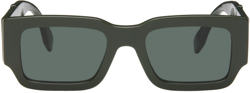 Slnečné okuliare FENDI Green '' Diagonal Sunglasses Zelené | FE40131IM5196N