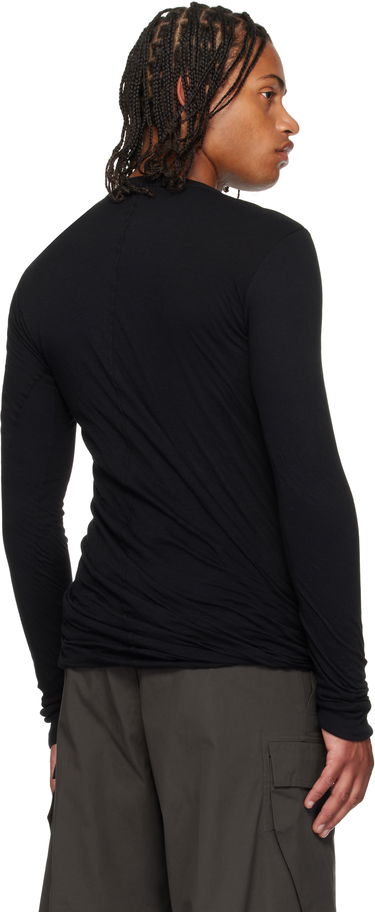 Tričko Rick Owens Rick Owens Concordians Double Long Sleeve T-Shirt Čierna | RU02E1257 UCDB, 2