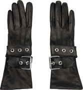 Leather Belt Buckle Gloves