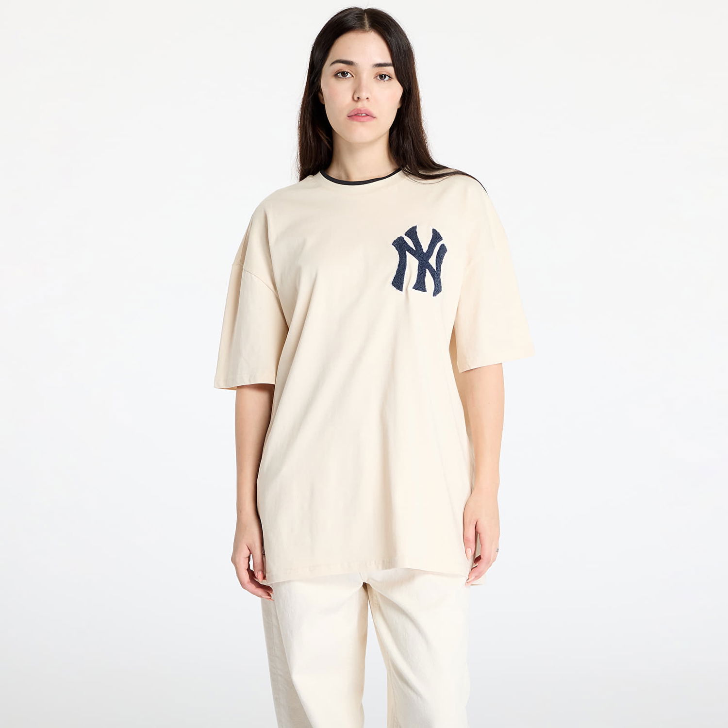 Tričko New Era New York Yankees Print Béžová | 60564866, 0