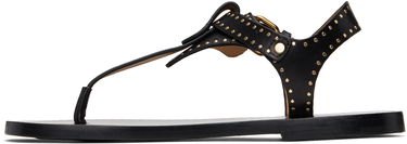Doplnky ISABEL MARANT Isabel Marant Joony Studded Leather Thong Sandals Čierna | SD0217FA-C1B05S, 2