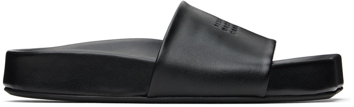 Nohavičky Maison Margiela MM6 Maison Margiela Nappa Leather Sandals Čierna | S66WP0111 P3628, 0