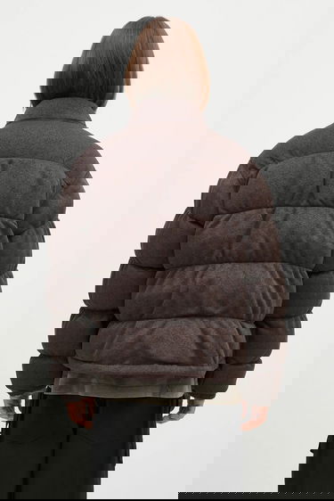 Prešívaná bunda Dickies BAKER Textured Winter Puffer Jacket Hnedá | DK0A4Z38, 2