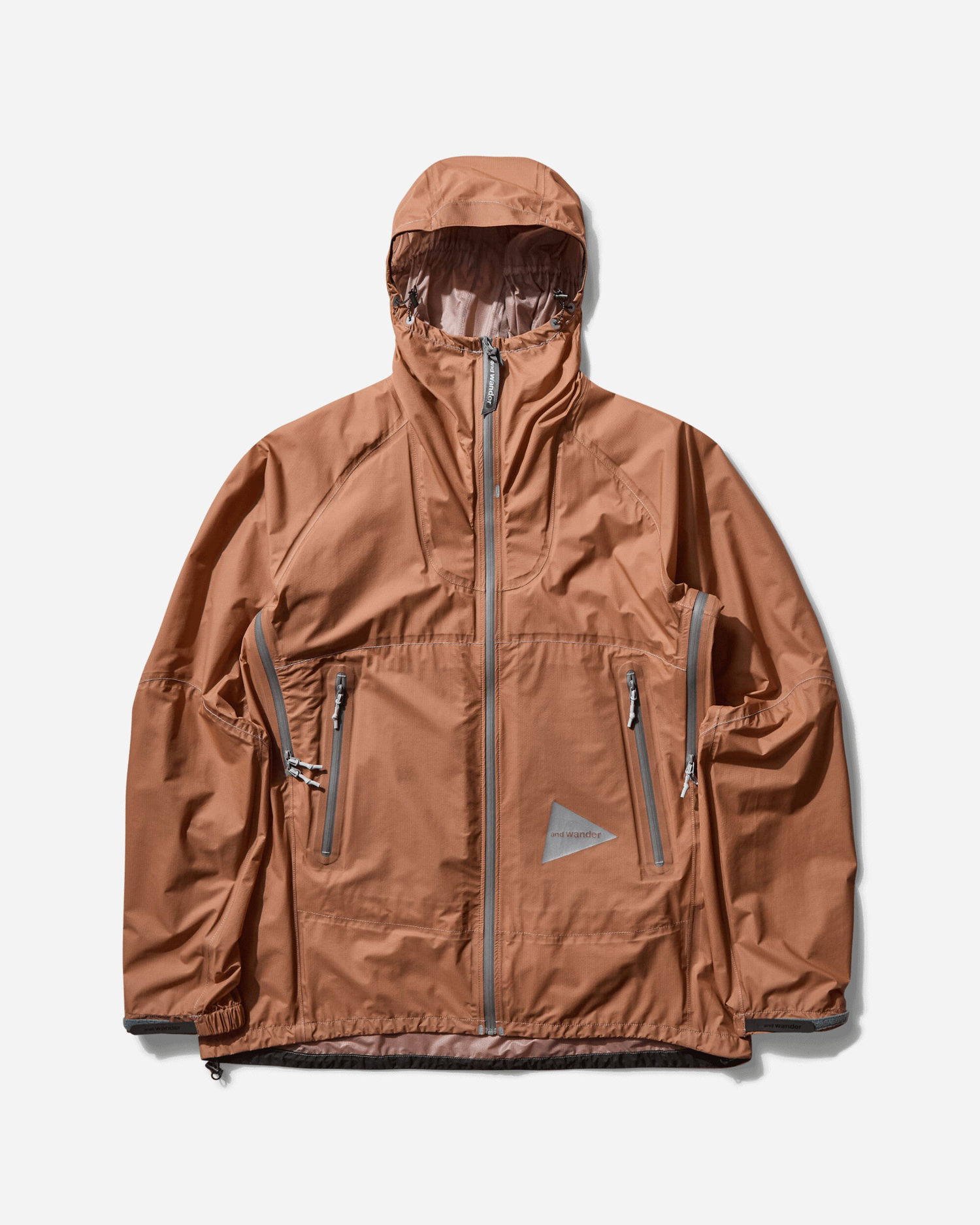 Vetrovka and wander 3L UL Rain Jacket Hnedá | 5745111004 090, 1