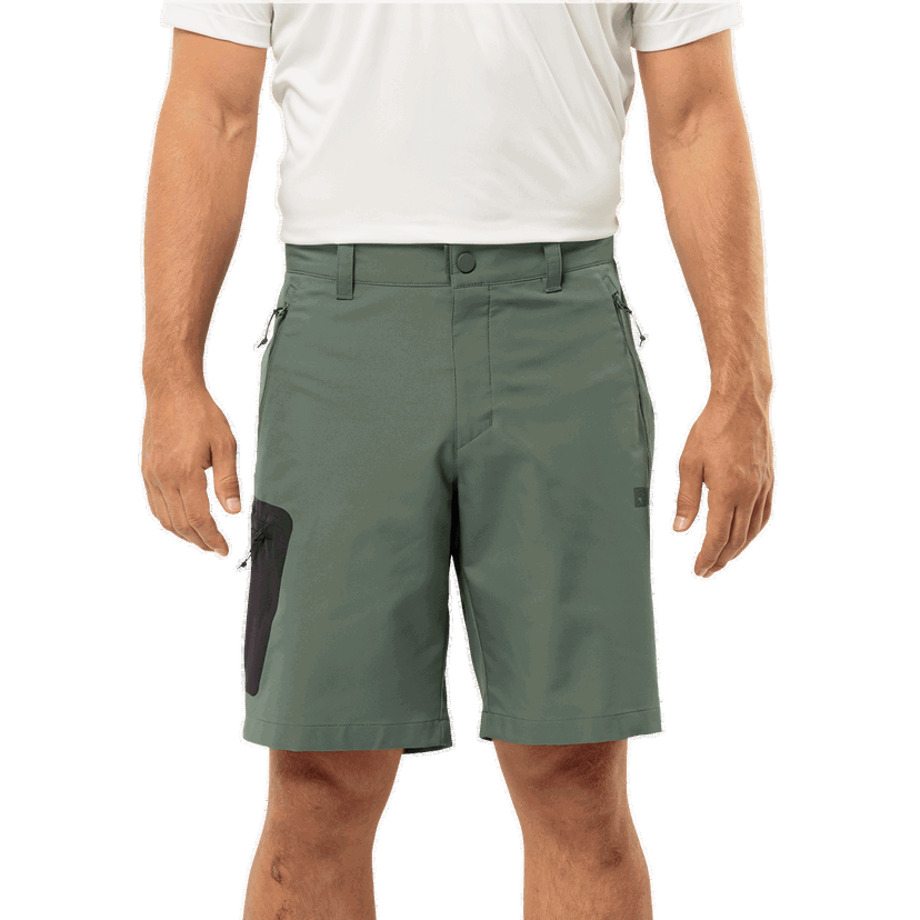 Šortky Jack Wolfskin Active Track Outdoor Shorts Zelené | 1503792-4311
