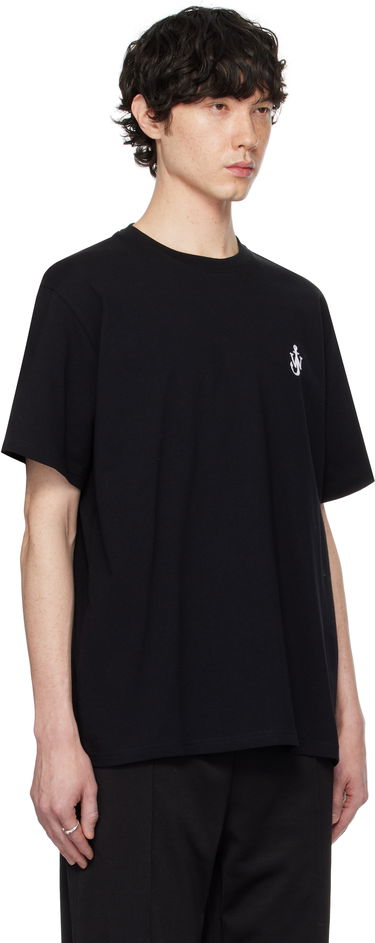 Tričko JW Anderson JW Anderson Anchor T-Shirt Navy | JT0257-PG1510, 4