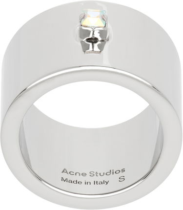 Prsteň Acne Studios Acne Studios Crystal Ring Metalická | C50458-, 1
