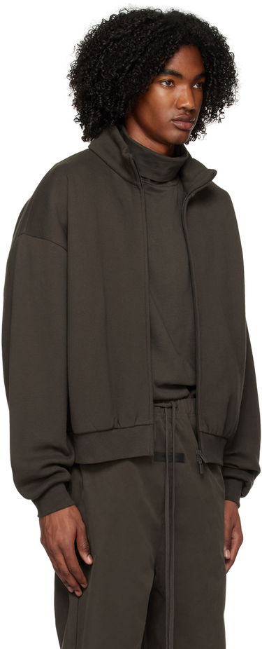 Mikina Fear of God Essentials Full Zip Jacket Šedá | 192BT225070FW, 1