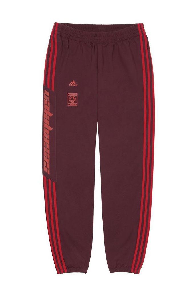 Tepláky adidas Originals Yeezy Calabasas x Track Pants Vínová | CV7905, 0