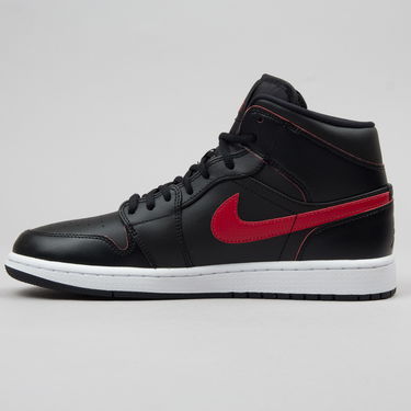 Tenisky a topánky Jordan Air Jordan 1 Retro Mid "Black Team Red" Čierna | 554724-009, 0