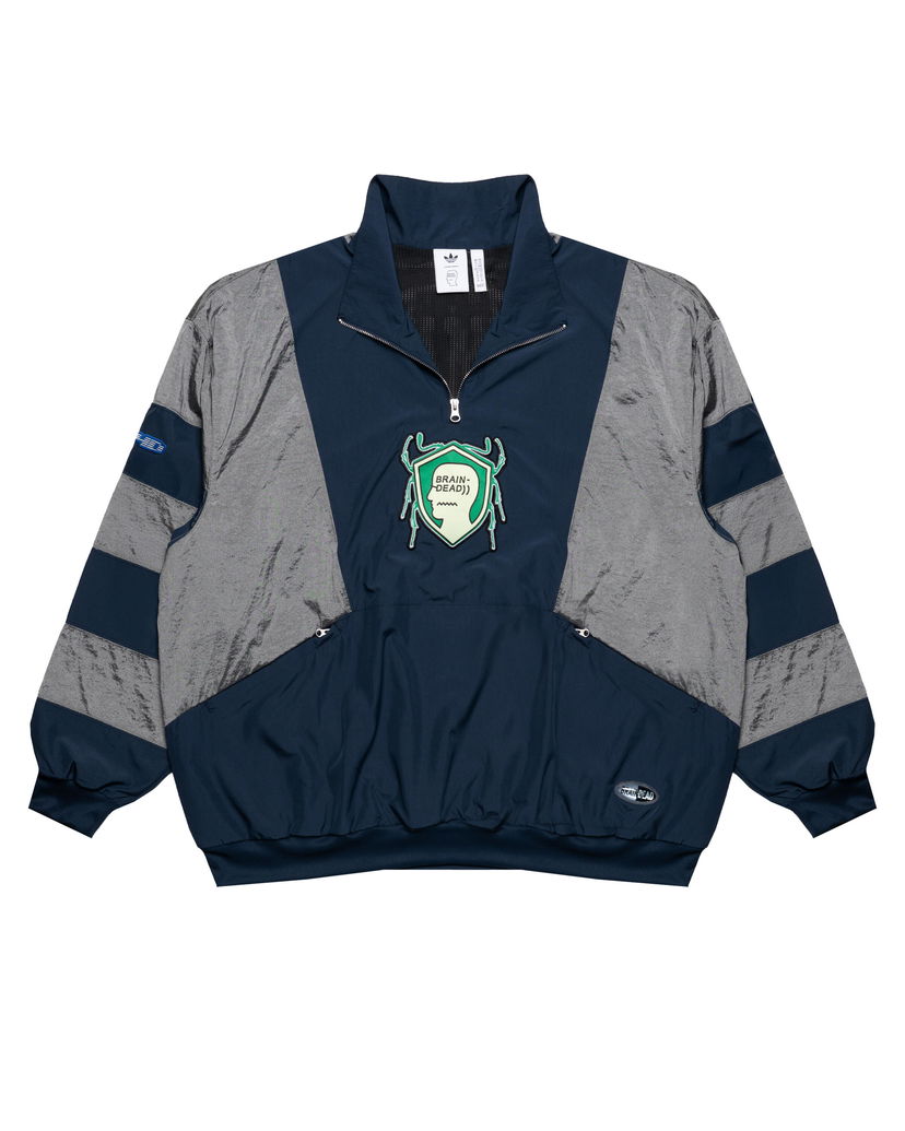 Vetrovka adidas Originals Brain Dead Color-Blocked Half-Zip Track Top Rôznofarebný | JZ1055