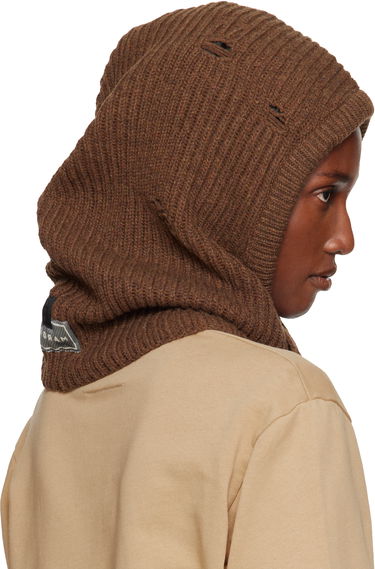 Klobúk Maison Margiela MM6 Maison Margiela Knit Wool Hood Béžová | S52TB0008 M13138, 4