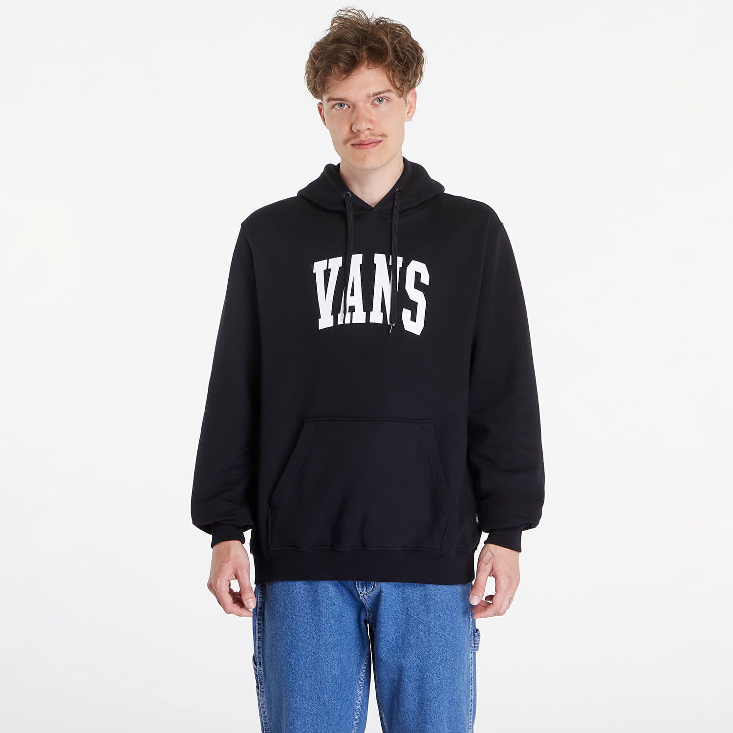 Mikina Vans Arched Pullover Black Čierna | VN000HNWBLK1, 0