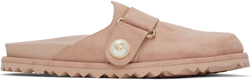 Oblečenie Jimmy Choo Jimmy Choo Fayence Suede Mules Ružová | FAYENCE MULE