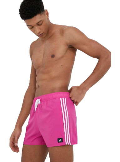 Plavky adidas Performance 3-Stripes CLX Swimshort Ružová | HT4368