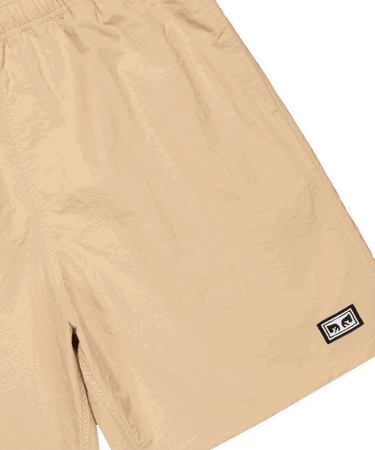 Šortky OBEY Obey Easy Eyes Nylon Shorts Béžová | 172120100-crm, 2