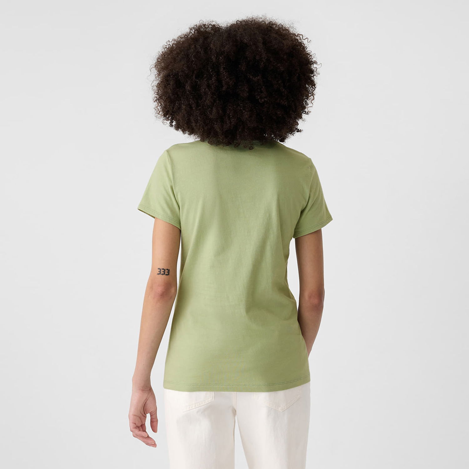 Tričko GAP T-shirt Logo Shortleeve Tee Desert Sage XS Béžová | 417797-14, 1