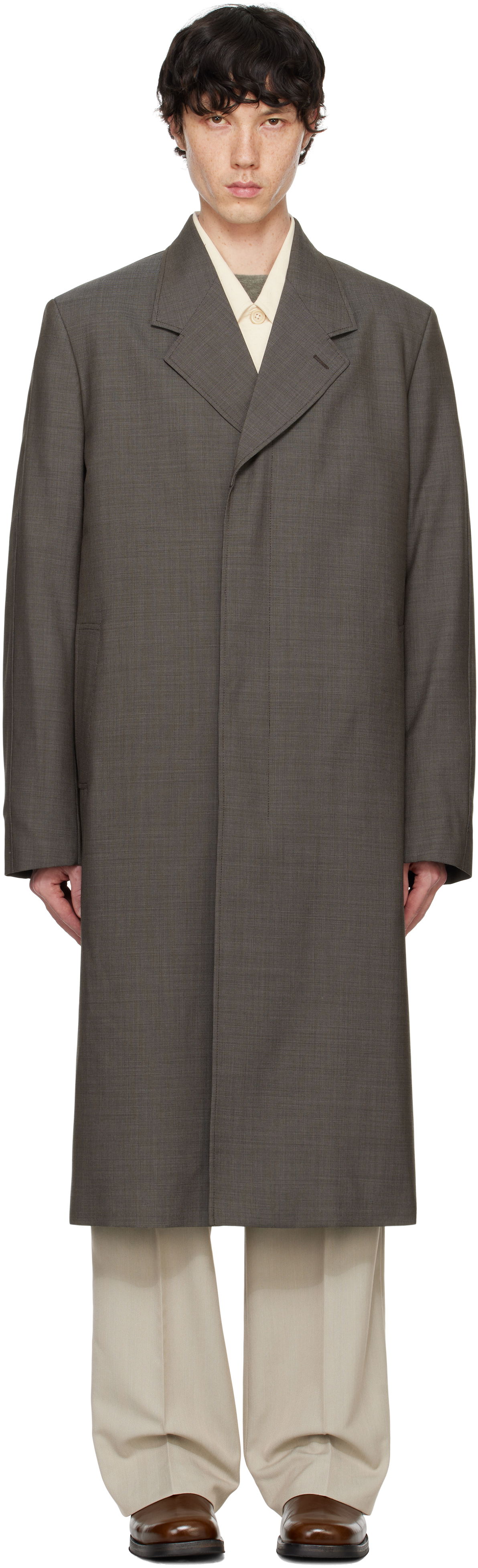 Formal Single-Breasted Coat