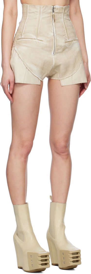 Šortky Rick Owens Rick Owens DRKSHDW Hollywood Dirt Cutoff Denim Shorts Šedá | DS01E3313 SCF, 4