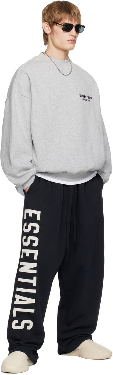 Sveter Fear of God Fear of God ESSENTIALS Fleece Crewneck Sweatshirt Šedá | 192HO246268F, 4