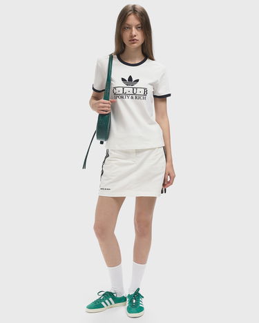 Sukňa adidas Originals Sporty & Rich Skort Biela | JL7194, 2