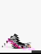 Floral-Print Pointed-Toe Pumps