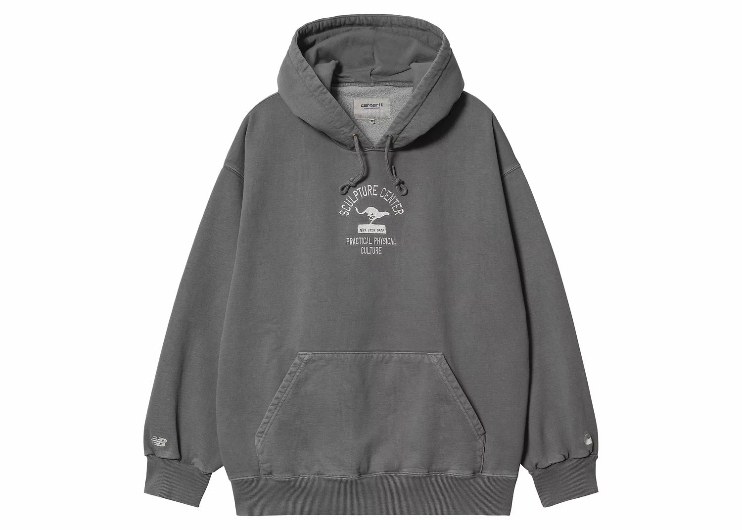 Mikina New Balance x Carhartt WIP Hoodie Šedá | MT21578, 0