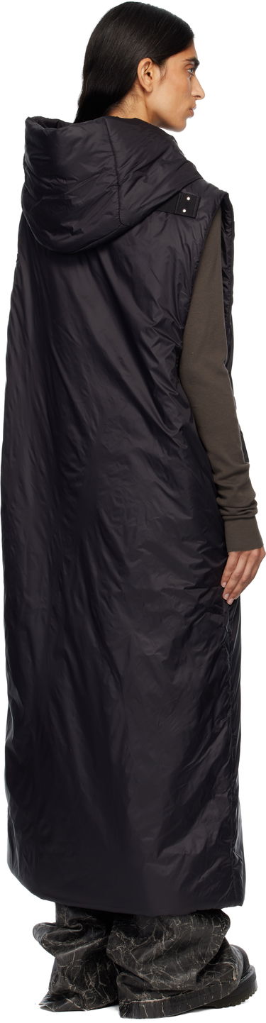 Kabáty Rick Owens Rick Owens DRKSHDW Concordians Hooded Liner Coat Čierna | DS02E7922 NP, 2