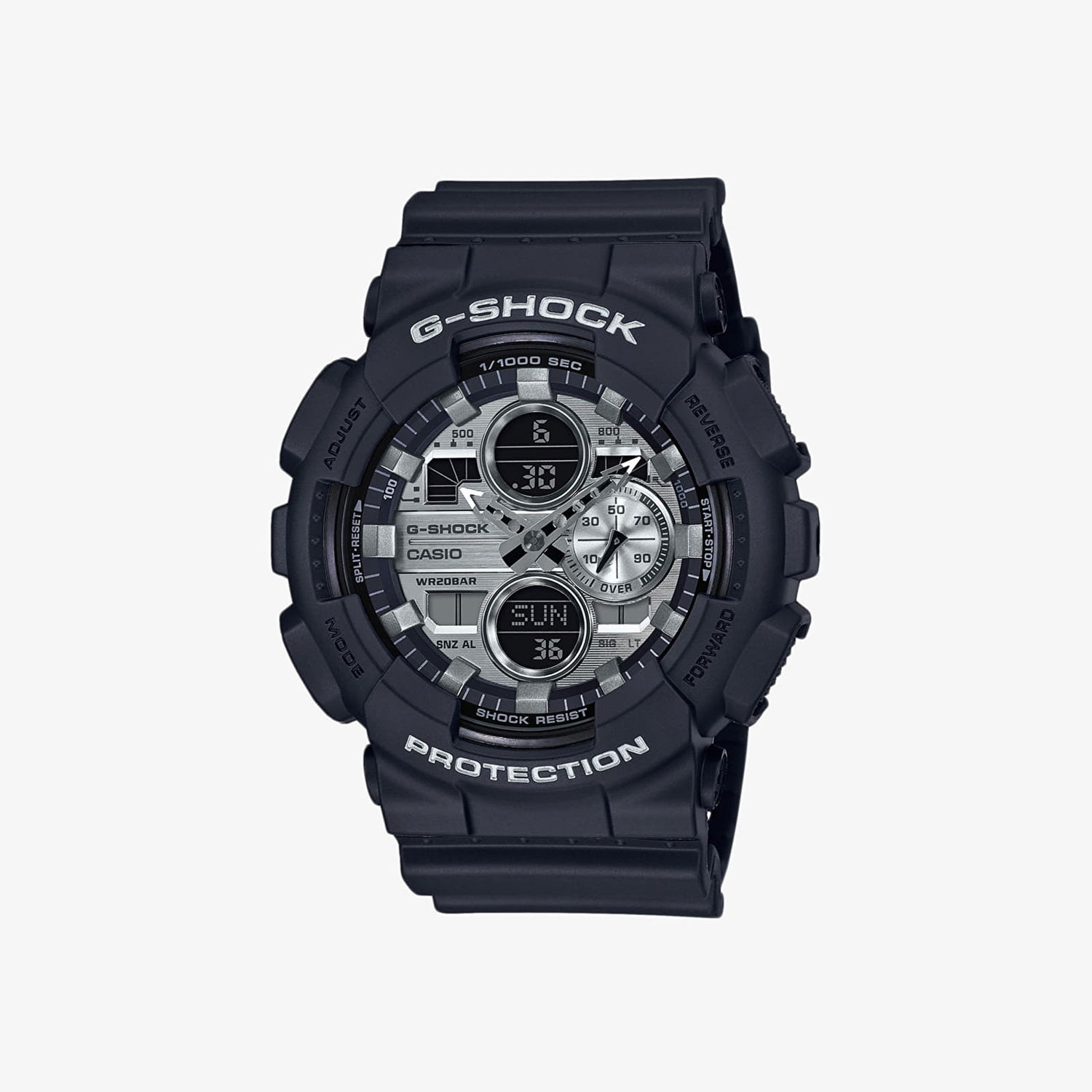 Hodinky CASIO G-Shock GA-140GM-1A1ER Čierna | GA-140GM-1A1ER, 0
