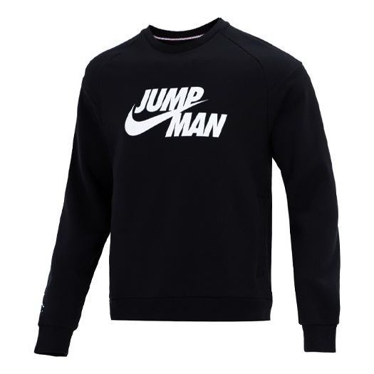 Sveter Jordan Air Jordan Logo Fleece Pullover Čierna | DJ0241-010
