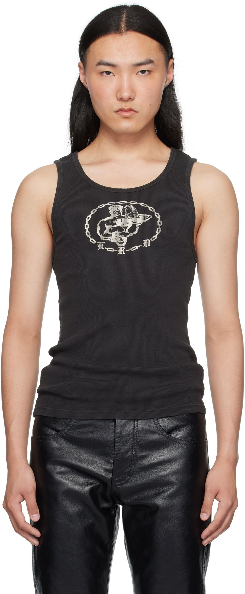 Tielko Enfants Riches Déprimés Enfants Riches Déprimés Enfant En Chaine Graphic Tank Top Čierna | 010-838