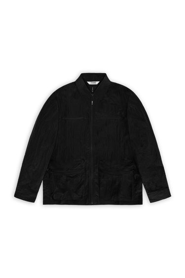 Bomber bunda Rains Kano Overshirt Čierna | 19220\01, 5