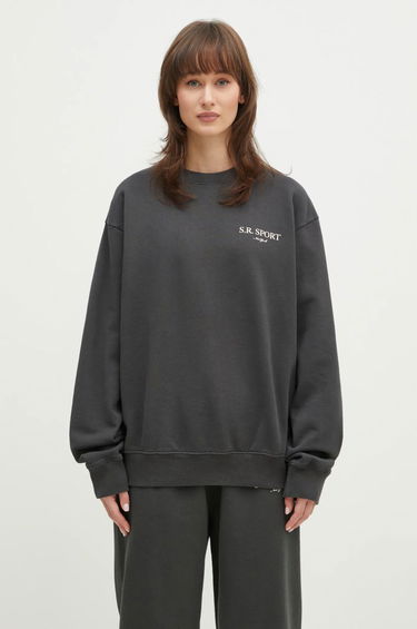 Sveter Sporty & Rich Sporty & Rich Wimbledon Sweatshirt Šedá | ST071512304BA02, 1