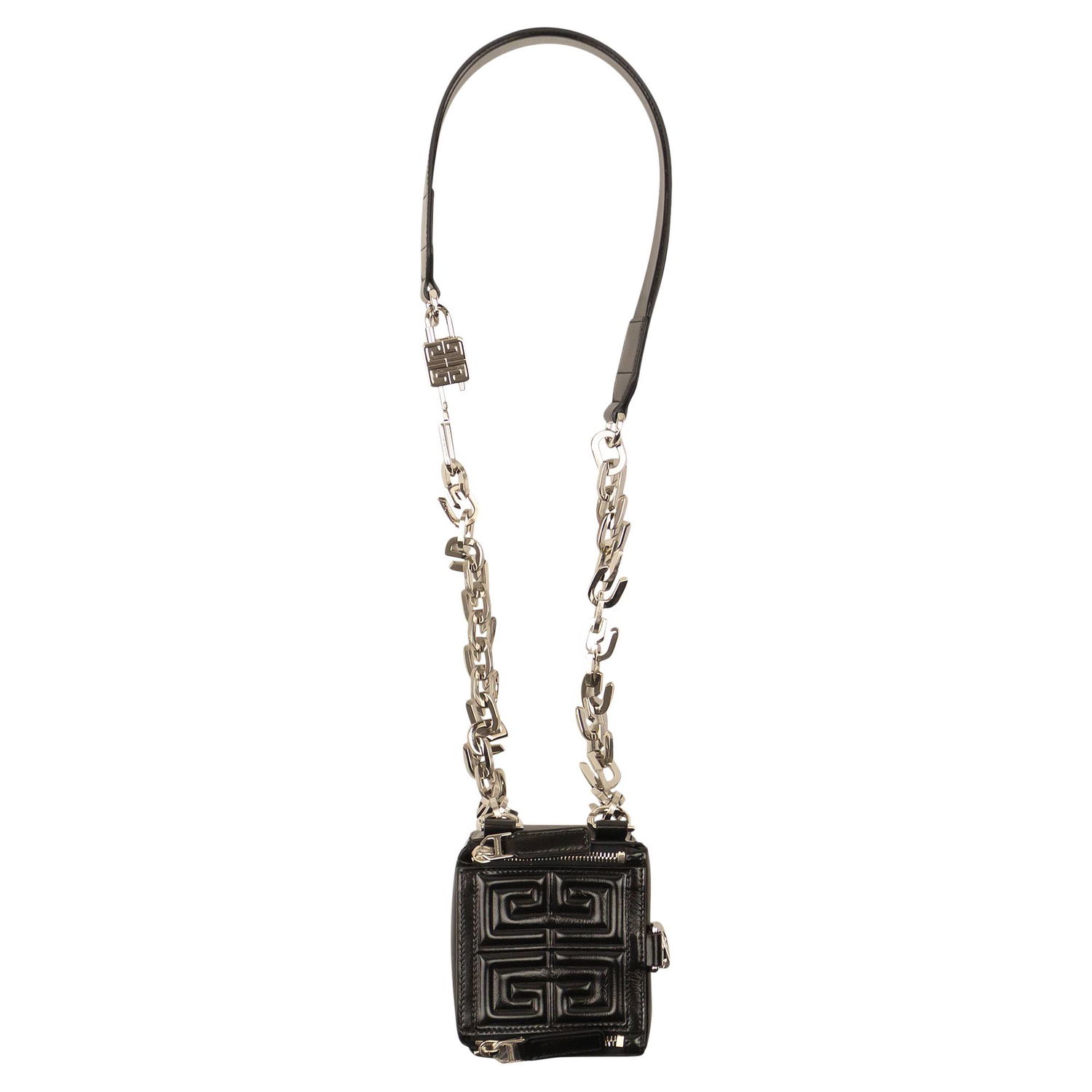Taška cez rameno Givenchy Mini Pandora Cube Pouch Čierna | BB60FJB12L 001, 1