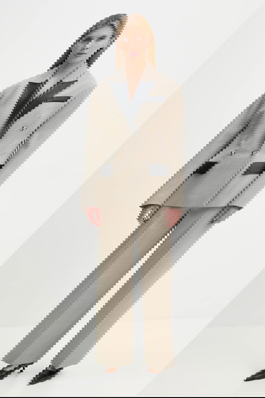 High Waisted Wide Leg Dress Pants