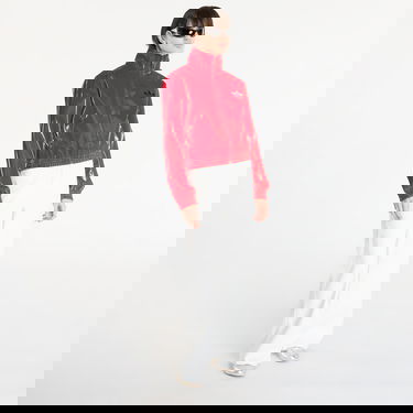 Bunda adidas Originals Shiny Patent Track Top Adicolor Holiday Červená | JY2616, 4