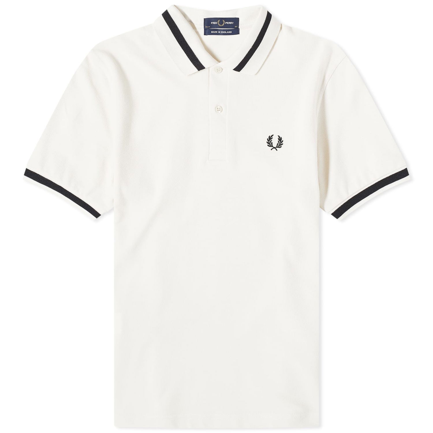 Polo tričko Fred Perry Single Tipped Polo Tee Biela | M2-S70, 0