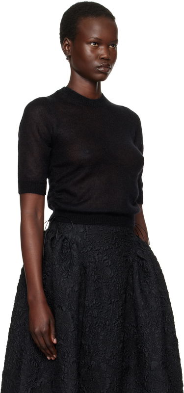 Sveter Cecilie Bahnsen Cecilie Bahnsen Videl Knit Top Čierna | 4.24KNI50003 VIDEL TOP, 1