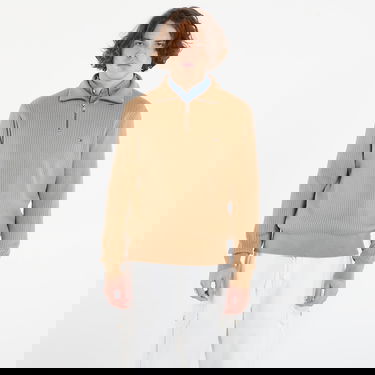 Sveter Tommy Hilfiger Timeless Pima Cotton Cash Structure Quarter-Zip Mock Neck Sweater Béžová | MW0MW40448 GV7, 0