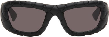 Slnečné okuliare Bottega Veneta Intrecciato Rectangular Sunglasses Čierna | BV1303S-001, 0