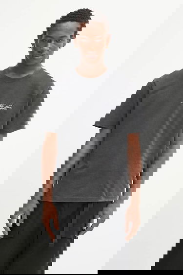 Tričko Filling Pieces Filling Pieces Vinyl Graphic T-Shirt Čierna | 422520500240, 2
